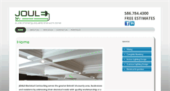 Desktop Screenshot of jouleelectric.com
